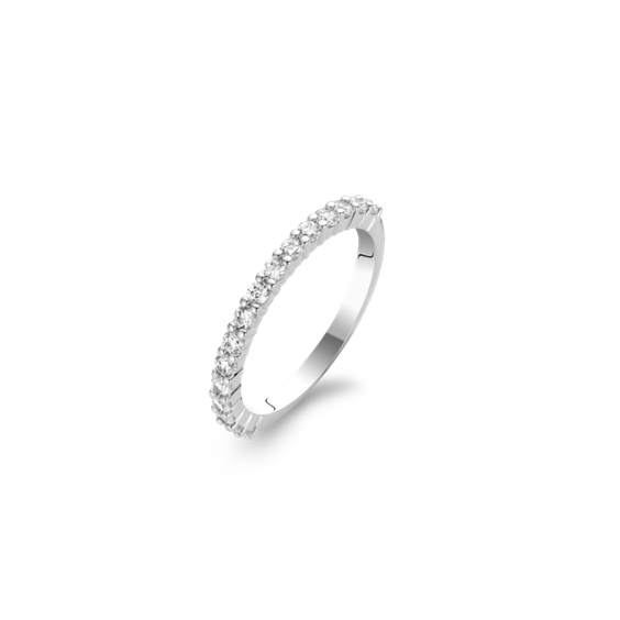 Ringe Ti Sento Milano Dame in Silber Cubic Zirconia 1918ZI/54 - 1918ZI/54